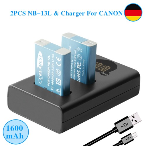 13l akku für canon - nb-13l,