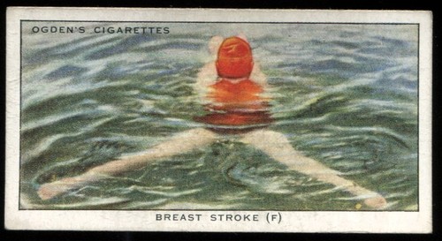 Tabakkarte ogdens schwimmen - tabakkarte,, ogdens,