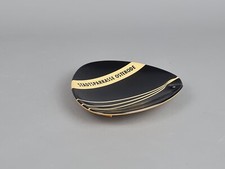 50s60s Werbe Aschenbecher Ashtray Nieren Design Kunststoff Ornamin Sammlerstück 
