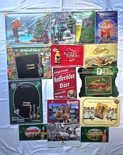 Konvolut Blechschild Bier