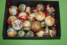 25 Weihnachtskugeln, Glocken, Kunststoff, Weihnachten, Christbaum