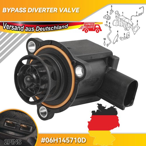 Turbolader schubumluftventil - turbolader,