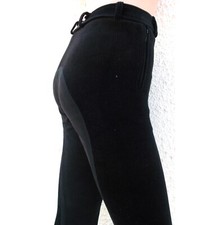 Reithose Cord schwarz