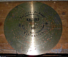 Es ist ein Reis entsprungen Kalliope Platte 33,5cm antik music box disc 13 1/4"