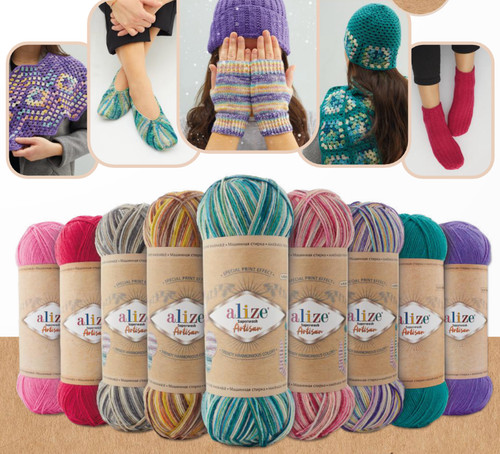 100g alize superwash - x,