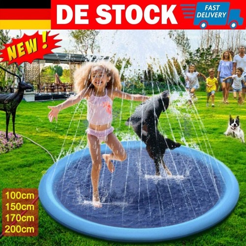 Hundepool splash sprinkler pad - hundepool,