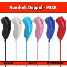 Zwei / 2x Nunchuk für Remote