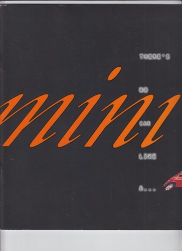 Mini prospekt brochure 1995 - prospekt, /