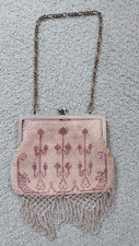 Antike Handtasche Perlen Alte Handtasche Bügelhandtasche Perlenstickei Trachten