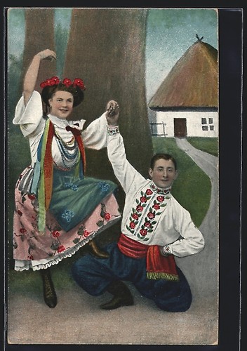 Russisches tanzpaar - tanzpaar, in