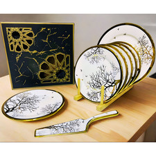 Tortenplatte Set 7  teilig -