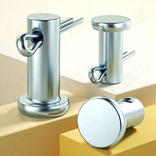 4-30MM Steckbolzen Bolzen Federstecker Verzinkt Splintbolzen Sicherungsbolzen