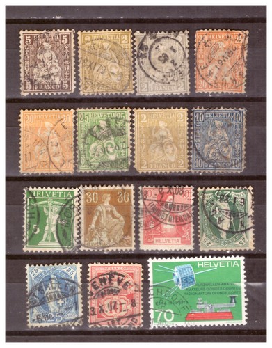 Schweiz 1862 sammlung - schweiz,
