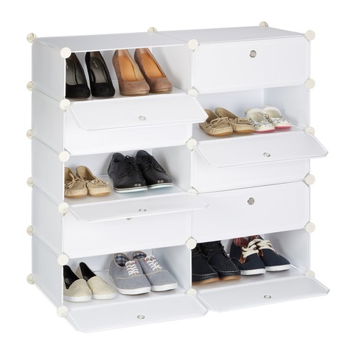 Schuhschrank mit fächern - schuhschrank,