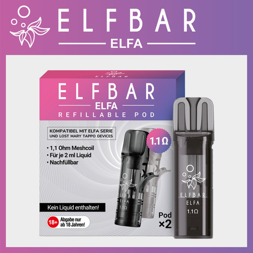 Elfbar elfa leer pod - pod,