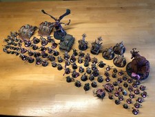 Warhammer 40K Deathguard Nurgle Armee top bemalt