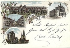 Germany 1898 Litho AK Gruss