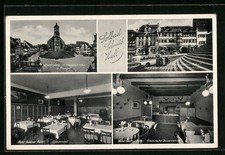 AK Schwäbisch Hall, Hotel Goldener Adler und Marktplatz mit Pranger 