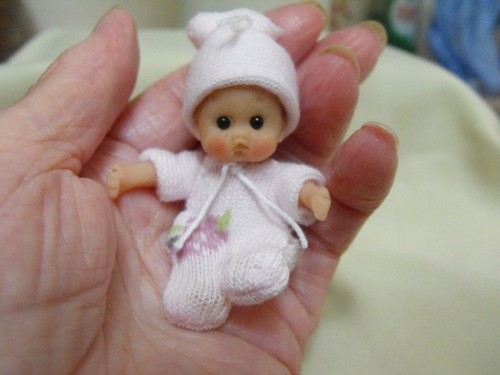 Ooak puppenhaus miniatur - miniatur, baby