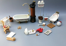 Möbel Konvolut Badezimmer für Puppenstube 1:12 Marianne Modelle Bodo Hennig ua