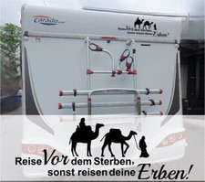 Aufkleber  "Reise vor dem