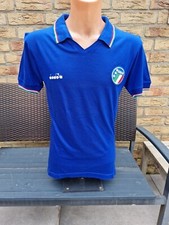 Italia Italy Italien 1986 Trikot Maglia Jersey Home Shirt Diadora Vintage S M L