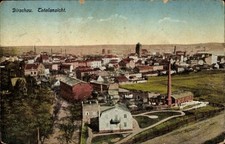 Ak Tczew Dirschau Pommern, Panorama der Ortschaft - 11469984