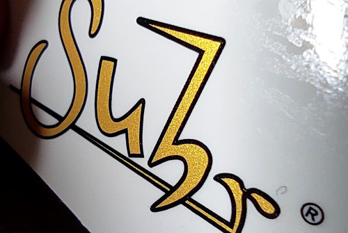 Suhr gold headstock waterslide - gold,
