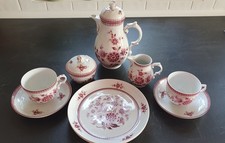 Fürstenberg - Kaffeeservice - Alt Braunschweig Purpur - Petit Dejeuner