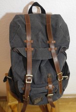 FATADA Canvas Grau Rucksack