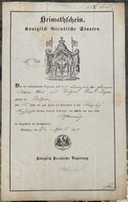 Heimatschein königlich - heimatschein,