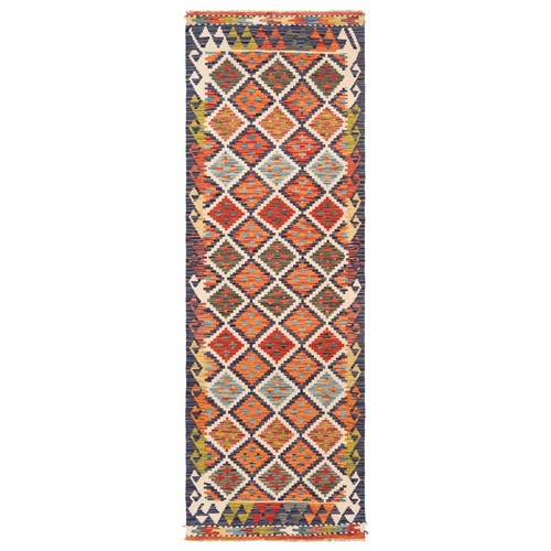 Kelim afghan 242x82 - kelim,