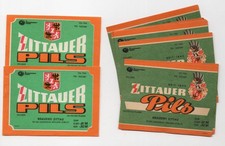 Bieretikett DDR Zittauer Pils