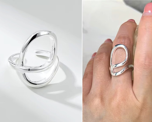 Unregelmäßiger ring - unregelmäßiger,