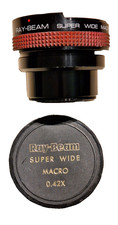 Ray Beam Vorsatzlinse: Super Wide Macro 0,42x, 52 mm Gewinde