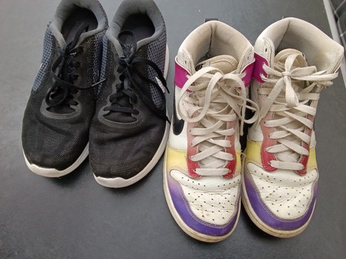 Nike schuhpaket schwarz - nike, gr.38