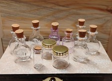 Mini Glas Flaschen Set /