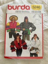 Burda Fasching Kostüm Bluse