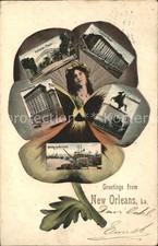 New Orleans Louisiana Audubon Place Custom House Jackson Statue