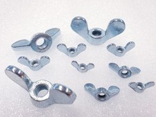 Flügelmutter DIN 315  stahl verzinkt M4 M5 M6 M8 M10 M12 M14 M16 M20 Mutter