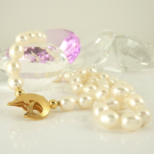 Kette collier süßwasser - collier, 37