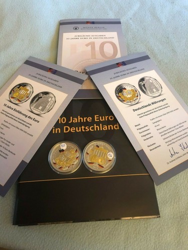 Gedenkprägung 10 jahre - gedenkprägung,