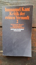 Immanuel Kant     Kritik der reinen Vernunft   2   Werkausgabe Band IV