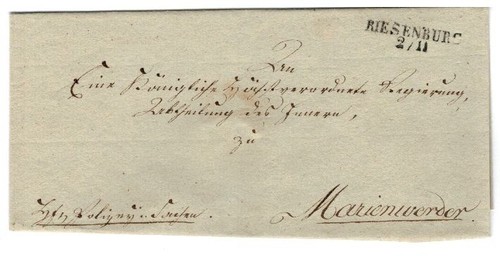 Briefhülle riesenburg - briefhülle, l2