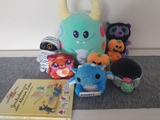 Kuscheltier Stofftier Paket Monster Halloween Snackles