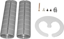 Kabelschlange Premium L 1250 mm silber