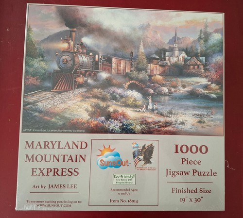 Puzzle maryland mountain - us,