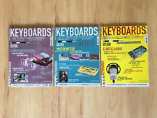 3 St. KEYBOARDS Zeitschriften 05, 06, 07/2000, deutliche Lagerungsspuren