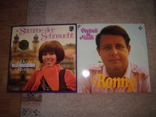2 STÜCK 12" VINYL DOPPEL LP - ALEXANDRA - RONNY