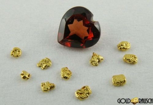 Goldnuggets aus yukon - 10,